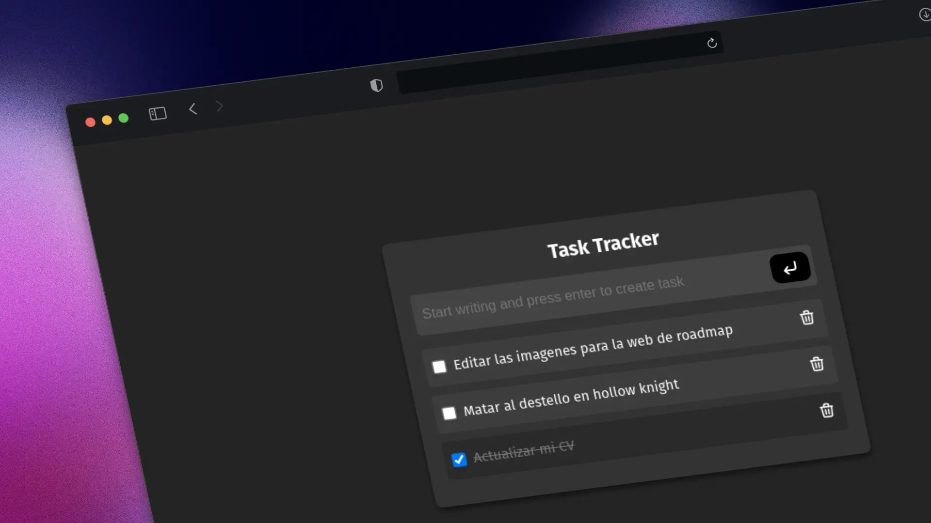 Task Tracker