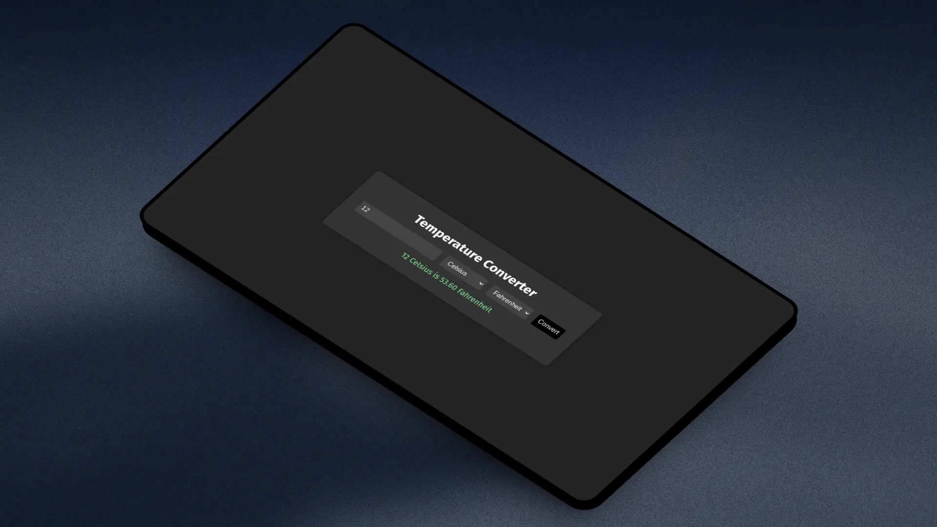 Temperature Converter