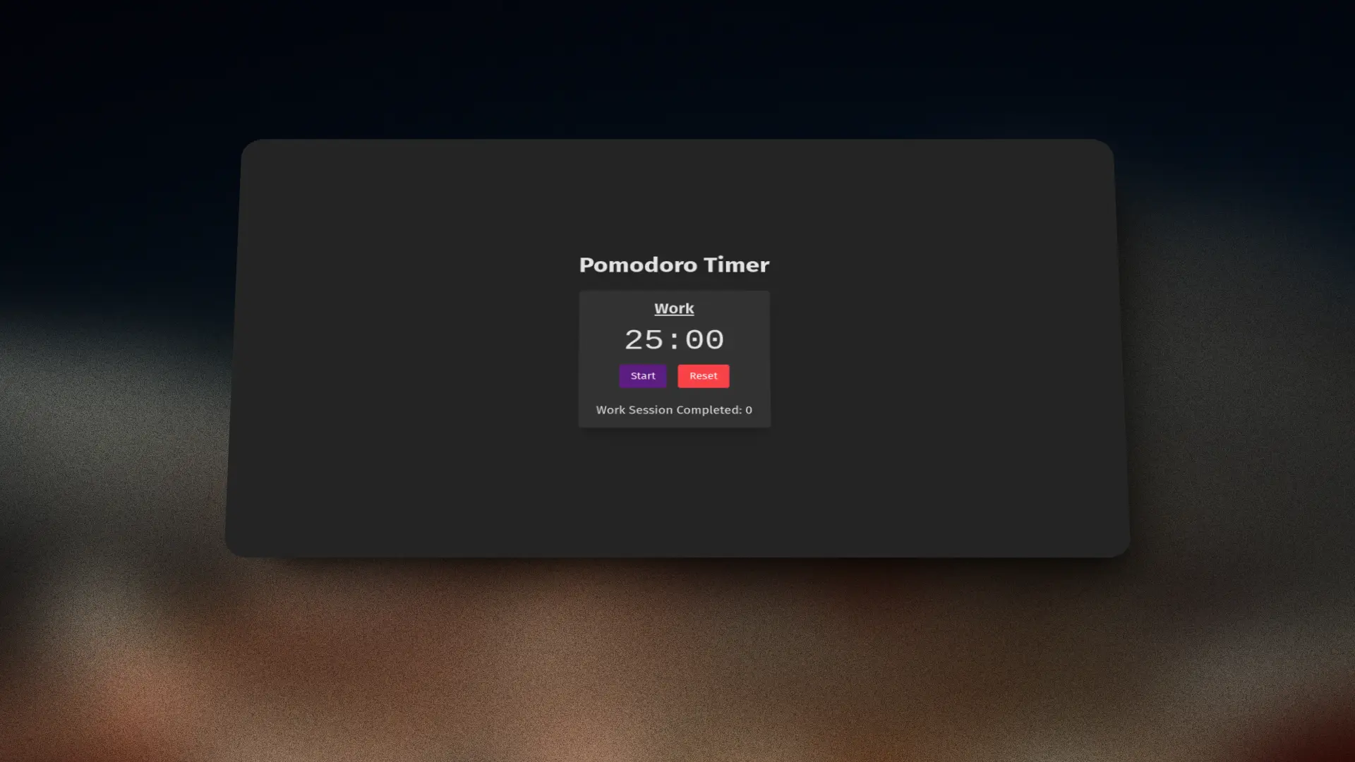 Pomodoro Timer